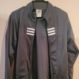 Vintage Adidas Gray Men's Medium Jacket